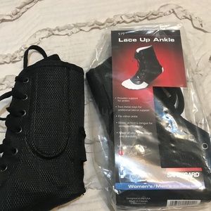 2 brand new lace up ankle braces~ never worn